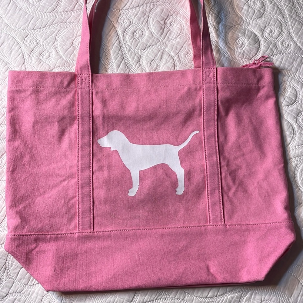 Victoria’s Secret PINK dog logo Tote